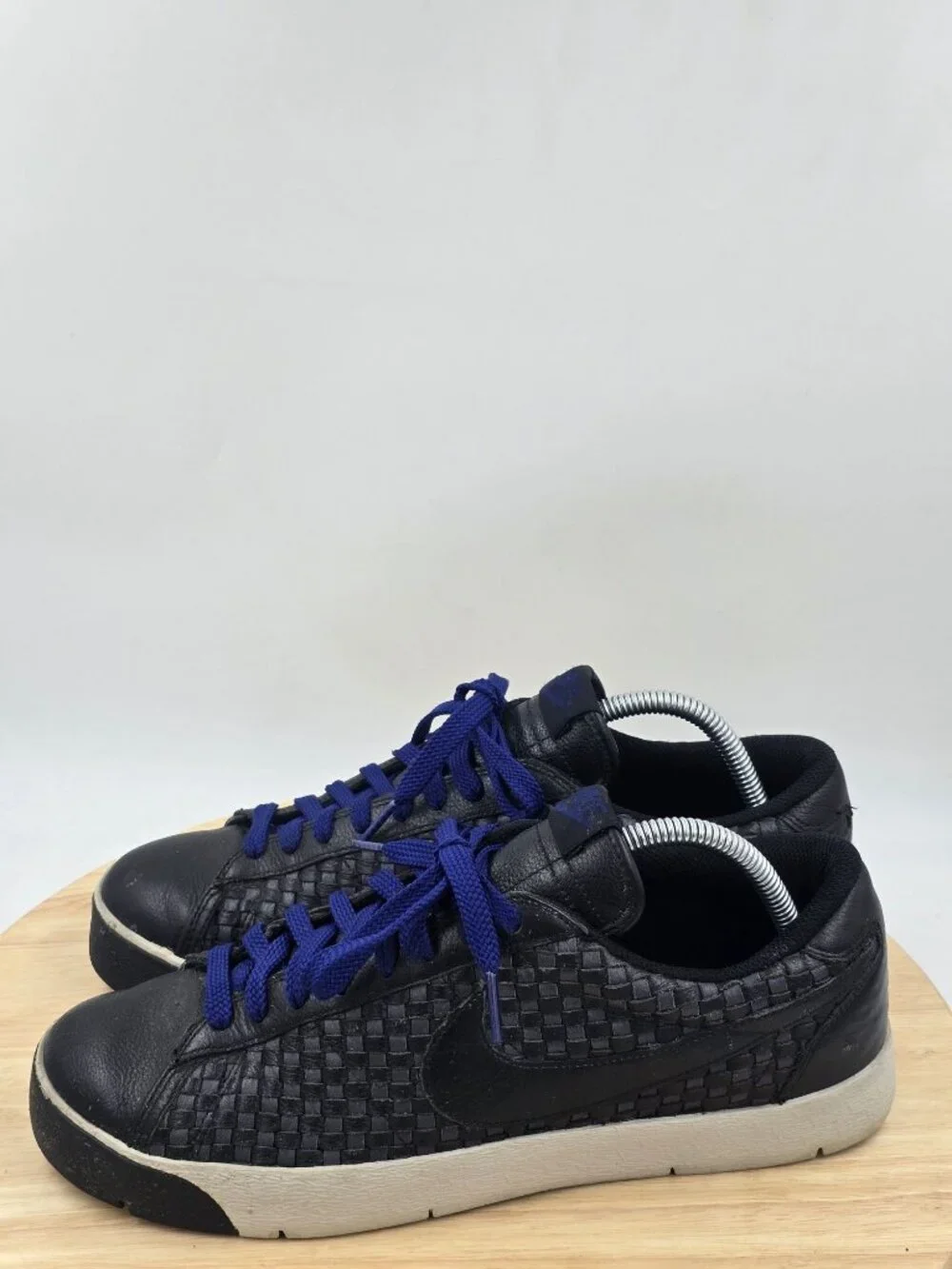Nike Super Blazer Low Premium 317894-001 Woven Casual Sneakers Mens 9.5